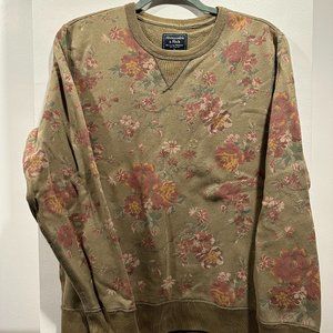 Abercombie & Fitch Floral Sweater